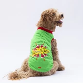 PawStar Yeşil Summer Büyük Irk T-Shirt thumbnail 1