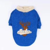 PawStar Sax Mavi Alaska Sweat Küçük ve Orta Irk - 6