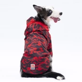 PawStar Kırmızı Dijon Büyük Irk Yağmurluk - 1