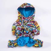 PawStar PopArt Tulum Yağmurluk Küçük ve Orta Irk - 5