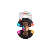 Aquael Comfy Dental Barbekülü Köpek Kemik Oyuncağı Kahverengi 8.5 Cm - 1