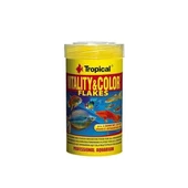 Tropical Vitality Color Flakes Tropikal Balıklar için Renklendirici Pul Balık Yemi 100 Ml 20 Gr - 1