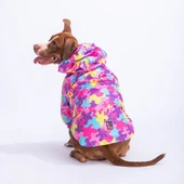 PawStar Rosea Camouflage Büyük Irk Yağmurluk - 3