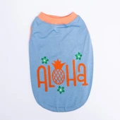 PawStar Mavi Aloha T-Shirt thumbnail 2