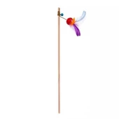 Aquael Ecomfy Toy Gaia Rod Ball Tüylü Kedi Oltası Oyuncağı 50 Cm - 1