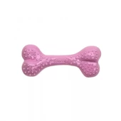 Aquael Comfy Toy Kemik Şeklinde Çilek Aromalı Köpek Oyuncağı Pembe 12.5 Cm - 1