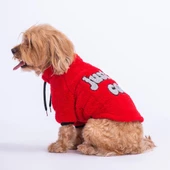 PawStar Kırmızı Just Be Cool Küçük ve Orta Irk Sweat - 1