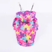 PawStar Rosea Camouflage Büyük Irk Yağmurluk - 4