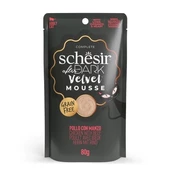 Schesir After Dark Velvet Mousse Tavuklu ve Sığır Etli Yetişkin Kedi Yaş Maması 80 Gr - 1