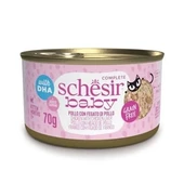 Schesir Baby Cat Tavuklu ve Ciğerli Yavru Kedi Konservesi 70 Gr - 1