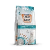 Clean Step Aktif Karbonlu Marsilla Kokulu İnce Taneli Topaklanan Bentonit Kedi Kumu 10 Lt - 1
