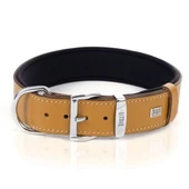 Doggie Comfort Deri Nazar Boncuklu Köpek Boyun Tasması Medium Camel 4x52-60 Cm - 3