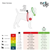 Curli Basic Air-Mesh Köpek Göğüs Tasması Kırmızı Xlarge 54-62x44 Cm - 2