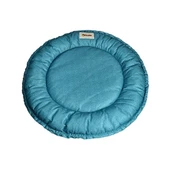 Petzz Sunflower Çift Taraflı Peluş Kedi ve Köpek Yatağı Gri/Mavi 85 Cm - 5