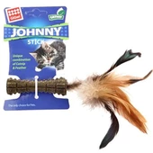 Gigwi Johnny Stick Doğal Tek Taraflı Tüylü Kedi Oyuncağı - 1