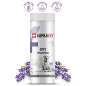 Supravet Dry Shampoo Lavanta Özlü Kedi ve Köpek Toz Şampuan 150 Ml - 1