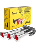 Seger 82EH Dalidali Arap Havalı Korna 24VOLT Krom Melodili Hızlı Yavaş Opsiyon Saydırmalı - 2