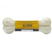 Delibon Vakumlu Pres Deri Beyaz Köpek Ödül Kemiği 12 cm (1 Adet) - 2