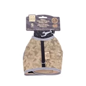 Cattie Havalı Dokuma Kedi Göğüs ve Gezdirme Takımı Small Kamuflaj 1x20-30 Cm - 1