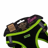 Doggie Havalı Dokuma Neon Küçük Irk Köpek Göğüs Tasması Medium Sarı 38-44 Cm - 3