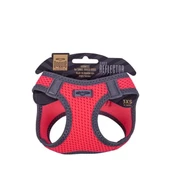 Doggie Havalı Dokuma Reflektör Küçük Irk Köpek Göğüs Tasması Xxxsmall Pembe 22-26 Cm - 1