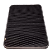Cattie Altıgen Model Kum Toplayıcı Fonksiyonel Kedi Paspası Large Gri 50x75 Cm - 2