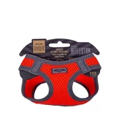 Doggie Havalı Dokuma Reflektör Küçük Irk Köpek Göğüs Tasması Xxxsmall Turuncu 22-26 Cm - 1