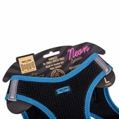 Doggie Havalı Dokuma Neon Küçük Irk Köpek Göğüs Tasması Large Mavi 42-48 Cm - 4