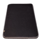 Cattie Altıgen Model Kum Toplayıcı Fonksiyonel Kedi Paspası Medium Gri 37x50 Cm - 2