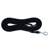 Doggie Konfor Dokuma Özel Üretim Köpek Gezdirme Tasması Siyah 2.5x700 Cm - 1