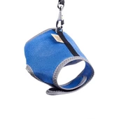 Cattie Havalı Dokuma Kedi Göğüs ve Gezdirme Takımı Small Royal Mavi 1x20-30 Cm - 3