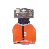Cattie Havalı Dokuma Kedi Göğüs ve Gezdirme Takımı Small Turuncu 1x20-30 Cm - 1