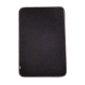 Cattie Altıgen Model Kum Toplayıcı Fonksiyonel Kedi Paspası Medium Gri 37x50 Cm - 1