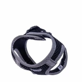 Doggie Havalı Dokuma Reflektör Küçük Irk Köpek Göğüs Tasması Xxxsmall Siyah 22-26 Cm - 4