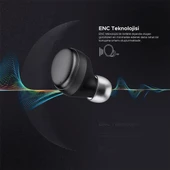 Siyah Force S60 Earpods Tws Bluetooth Kulaklık ENC Gürültü Önleyici - 3