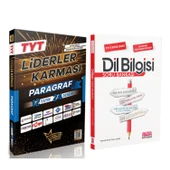 Liderler Karması TYT Paragraf Denemeleri ve AKM Dil Bilgisi Soru Bankası Seti 2 Kitap - 1
