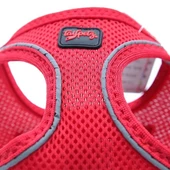 Tailpetz Air Mesh Harness Köpek Göğüs Tasması Xxsmall Kırmızı 24-28x28-32 Cm - 2