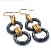 BZ 316L Çelik Halkalı Küpe UNK-572 - 4