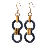 BZ 316L Çelik Halkalı Küpe UNK-572 - 1