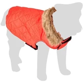 Flamingo Elia Peluş Kışlık Köpek Kıyafeti Kırmızı 35 Cm - 1