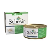 Schesir Jelly Pouch Tavuklu Fileto Konserve Yetişkin Köpek Maması 150 Gr - 1