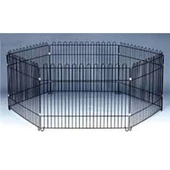 Dayang Katlanır Köpek ve Kedi Çiti Metal Siyah 91x70 Cm - 1