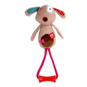 Gigwi Plush Friendz Öten Fil Diş Kaşıyıcılı Köpek Oyuncağı Kırmızı - 1