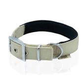 Doggie Elit Dokuma Köpek Boyun Tasması Medium Haki 2.5x37-45 Cm - 2