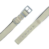 Doggie Elit Dokuma Köpek Boyun Tasması Medium Haki 2.5x37-45 Cm - 4