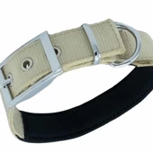 Doggie Elit Dokuma Köpek Boyun Tasması Medium Haki 2.5x37-45 Cm - 3