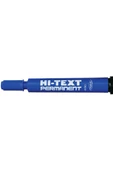 Hi-Text 830PBM Permanent Marker Yuvarlak Uç Mavi 12 Li Kutu - 2