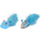 Flamingo Marly Fare Kedi Oyuncağı Mavi 3.5 Cm - 1