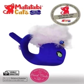Matatabi Cats Whali Kedi Oyuncağı Mavi 15 Cm - 1