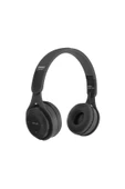 Kablosuz Kafaüstü Kulaklık Bluetooth Wireless 5.0V Mikrofonlu HD Ses Siyah Renk - 1